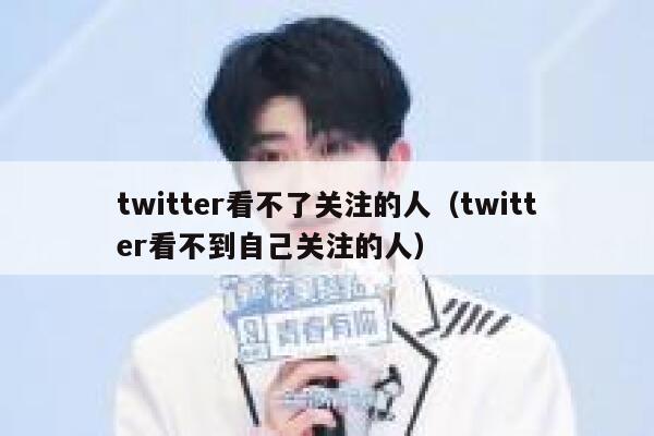 twitter看不了关注的人（twitter看不到自己关注的人） 第1张