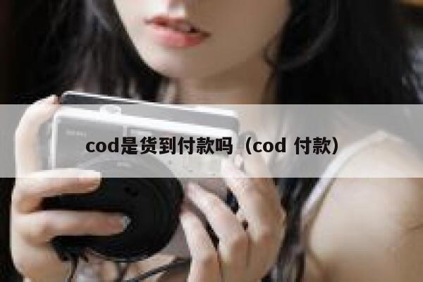cod是货到付款吗（cod 付款） 第1张