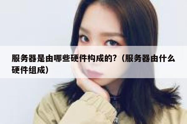 服务器是由哪些硬件构成的?（服务器由什么硬件组成） 第1张