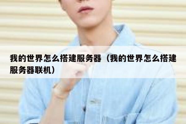 我的世界怎么搭建服务器（我的世界怎么搭建服务器联机） 第1张