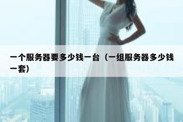 一个服务器要多少钱一台（一组服务器多少钱一套） 第1张