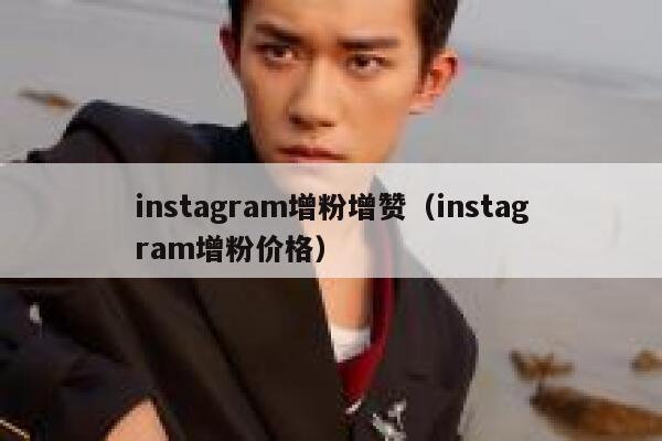 instagram增粉增赞（instagram增粉价格） 第1张