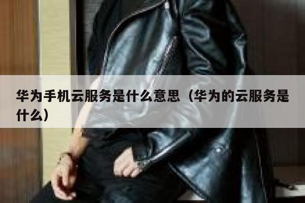 华为手机云服务是什么意思（华为的云服务是什么） 第1张