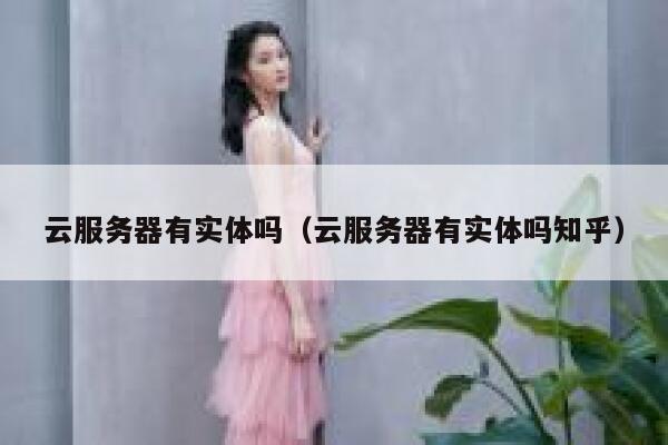 云服务器有实体吗（云服务器有实体吗知乎） 第1张