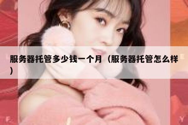 服务器托管多少钱一个月（服务器托管怎么样） 第1张