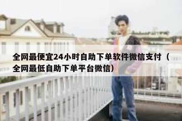 全网最便宜24小时自助下单软件微信支付（全网最低自助下单平台微信） 第1张