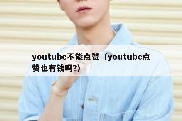 youtube不能点赞（youtube点赞也有钱吗?） 第1张