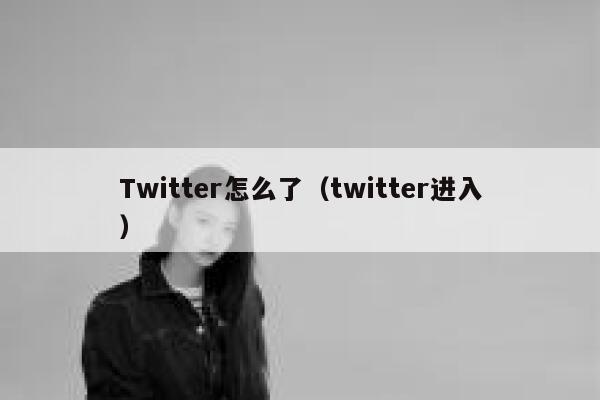 Twitter怎么了（twitter进入） 第1张