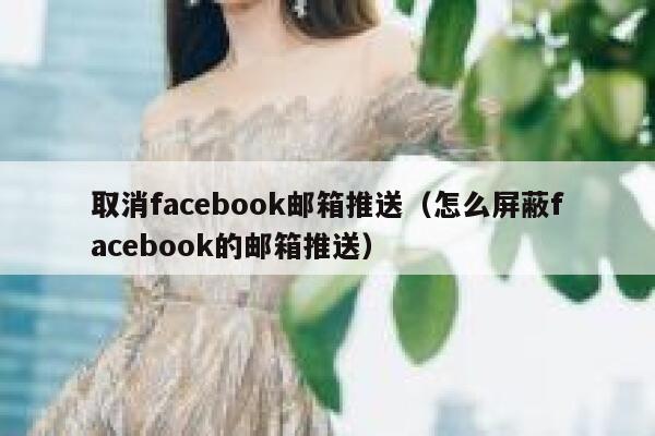 取消facebook邮箱推送（怎么屏蔽facebook的邮箱推送） 第1张