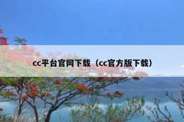 cc平台官网下载（cc官方版下载） 第1张