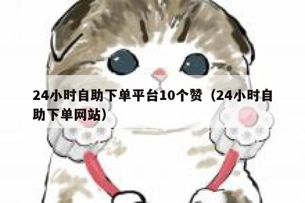 24小时自助下单平台10个赞（24小时自助下单网站） 第1张