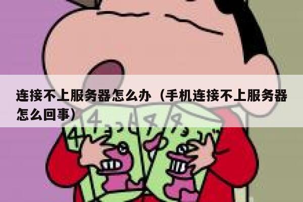 连接不上服务器怎么办（手机连接不上服务器怎么回事） 第1张