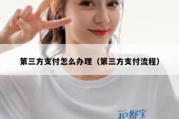 第三方支付怎么办理（第三方支付流程） 第1张