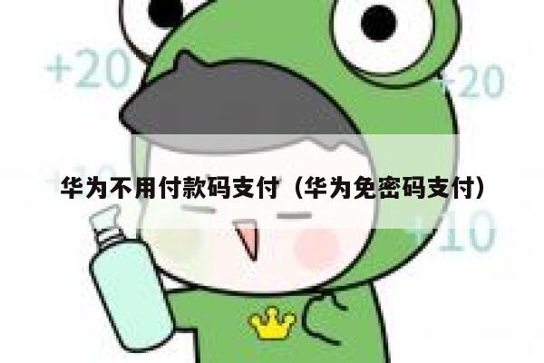 华为不用付款码支付（华为免密码支付） 第1张