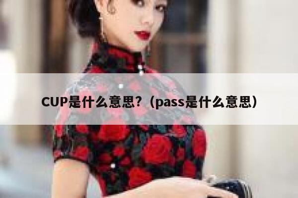 CUP是什么意思?（pass是什么意思） 第1张