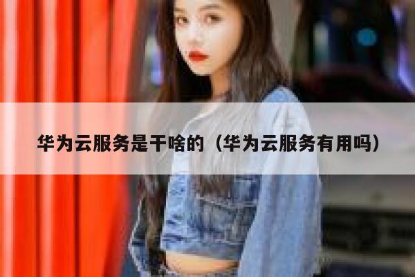 华为云服务是干啥的（华为云服务有用吗） 第1张