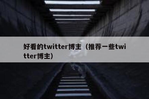 好看的twitter博主（推荐一些twitter博主） 第1张