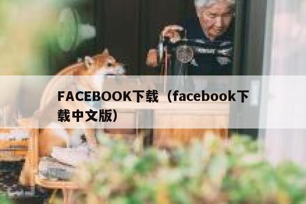 FACEBOOK下载（facebook下载中文版） 第1张