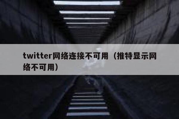 twitter网络连接不可用（推特显示网络不可用） 第1张