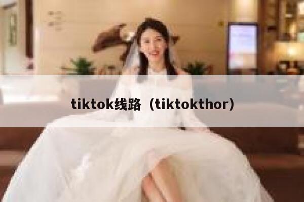 tiktok线路（tiktokthor） 第1张