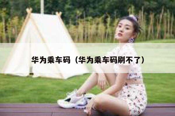 华为乘车码（华为乘车码刷不了） 第1张