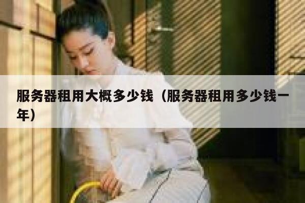 服务器租用大概多少钱（服务器租用多少钱一年） 第1张