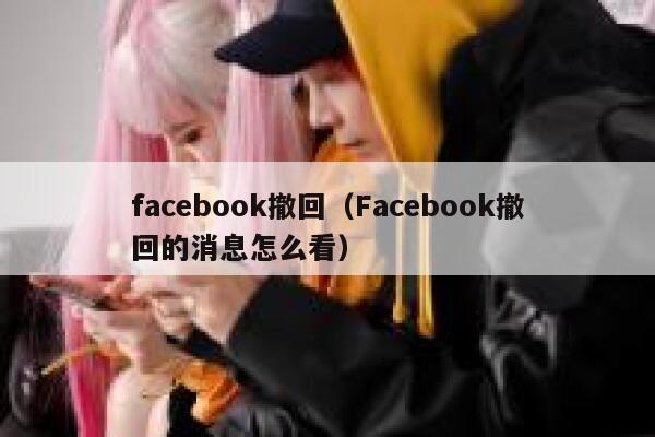 facebook撤回（Facebook撤回的消息怎么看） 第1张