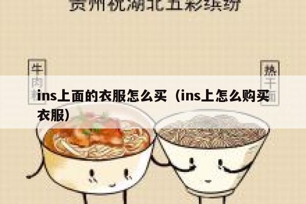 ins上面的衣服怎么买（ins上怎么购买衣服） 第1张