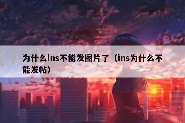 为什么ins不能发图片了（ins为什么不能发帖） 第1张