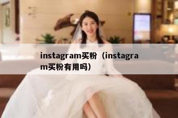 instagram买粉（instagram买粉有用吗） 第1张