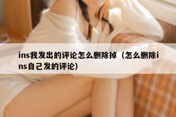 ins我发出的评论怎么删除掉（怎么删除ins自己发的评论） 第1张