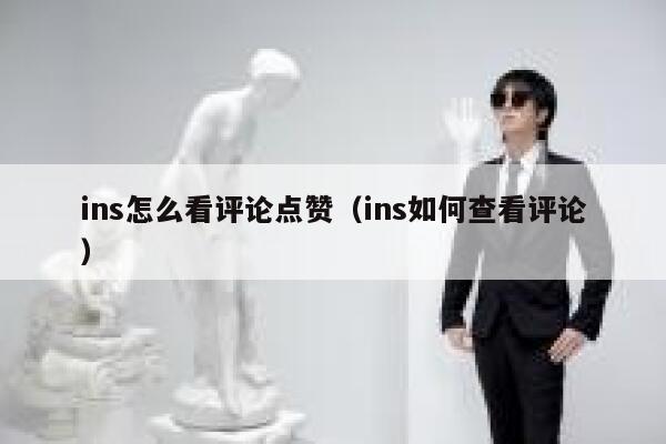 ins怎么看评论点赞（ins如何查看评论） 第1张