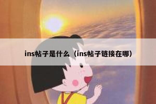 ins帖子是什么（ins帖子链接在哪） 第1张
