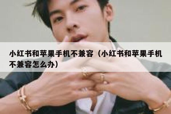 小红书和苹果手机不兼容（小红书和苹果手机不兼容怎么办） 第1张