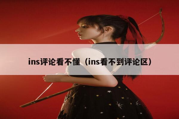 ins评论看不懂（ins看不到评论区） 第1张