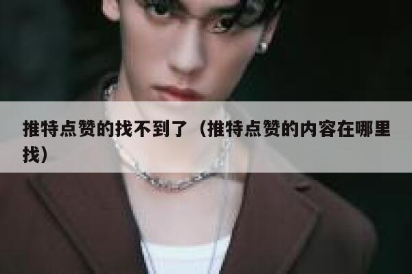推特点赞的找不到了（推特点赞的内容在哪里找） 第1张