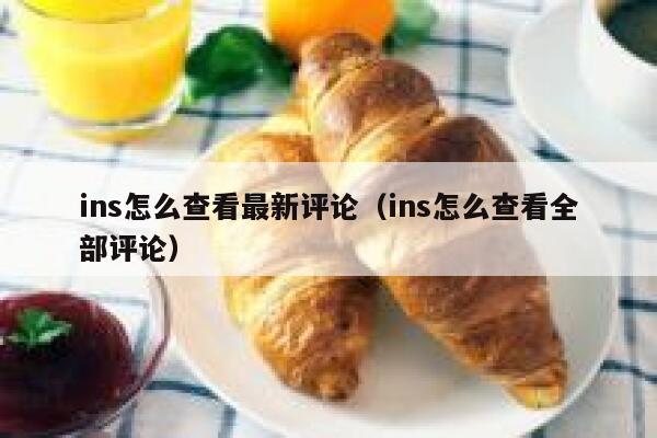 ins怎么查看最新评论（ins怎么查看全部评论） 第1张
