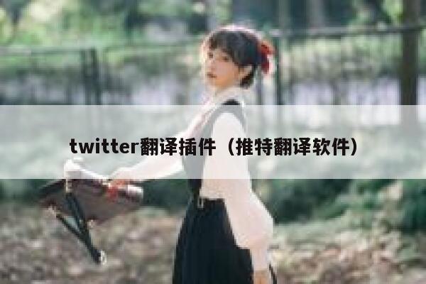 twitter翻译插件(推特翻译软件) 第1张 twitter翻译插件(推特翻译软件) 第1张
