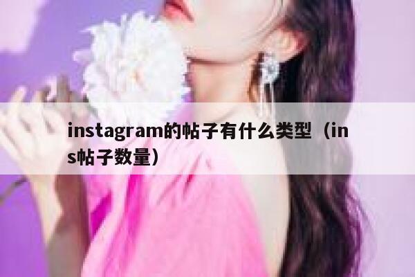 instagram的帖子有什么类型（ins帖子数量） 第1张