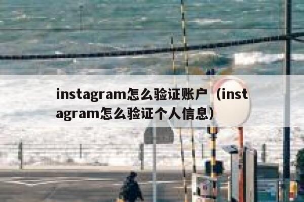 instagram怎么验证账户(instagram怎么验证个人信息) 第1张 instagram怎么验证账户(instagram怎么验证个人信息) 第1张