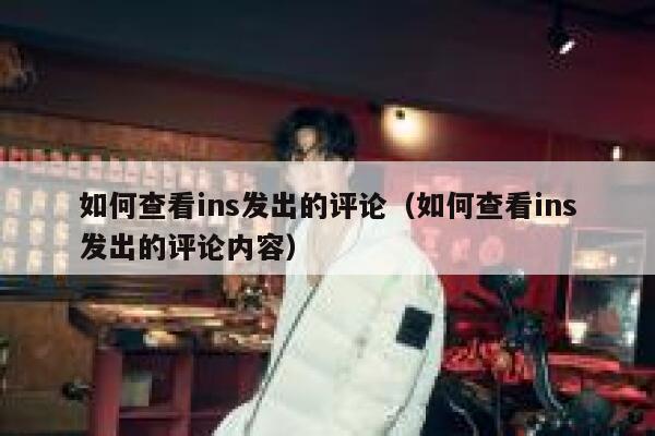 如何查看ins发出的评论（如何查看ins发出的评论内容） 第1张