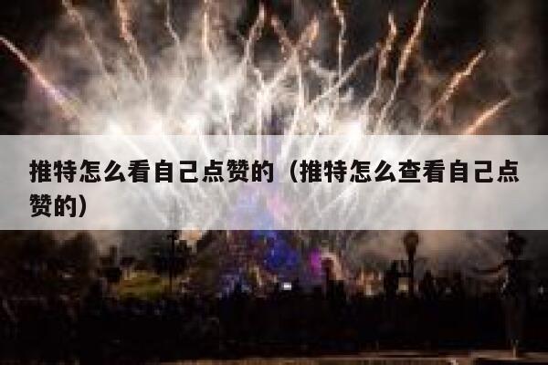 推特怎么看自己点赞的(推特怎么查看自己点赞的) 第1张 推特怎么看自己点赞的(推特怎么查看自己点赞的) 第1张