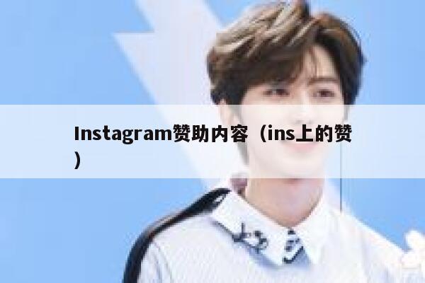 Instagram赞助内容(ins上的赞) 第1张 Instagram赞助内容(ins上的赞) 第1张