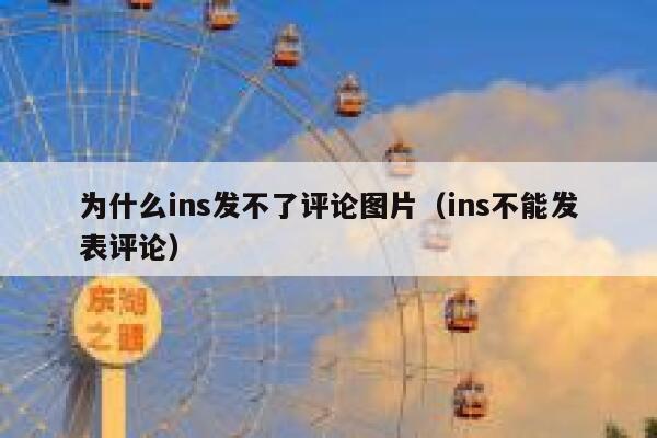 为什么ins发不了评论图片(ins不能发表评论) 第1张 为什么ins发不了评论图片(ins不能发表评论) 第1张