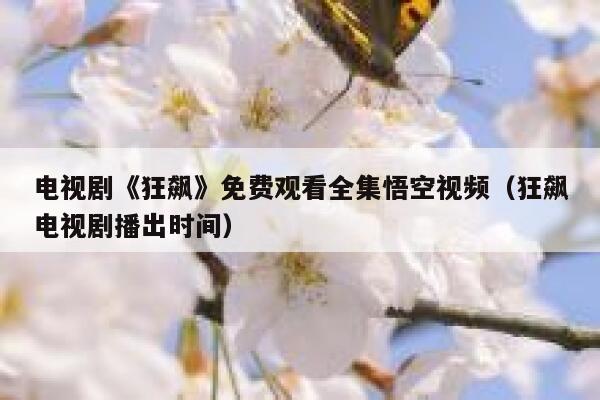 电视剧《狂飙》免费观看全集悟空视频（狂飙电视剧播出时间） 第1张