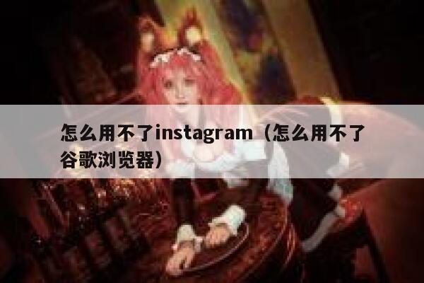 怎么用不了instagram(怎么用不了谷歌浏览器) 第1张 怎么用不了instagram(怎么用不了谷歌浏览器) 第1张