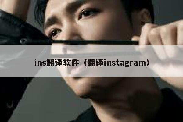 ins翻译软件（翻译instagram） 第1张