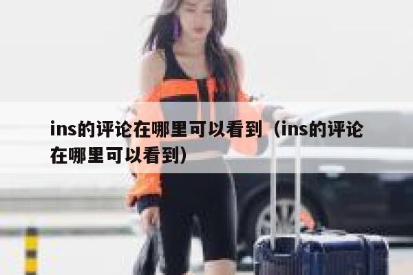ins的评论在哪里可以看到（ins的评论在哪里可以看到） 第1张