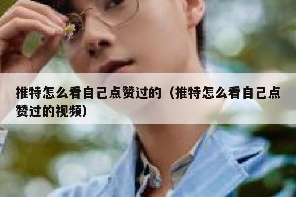 推特怎么看自己点赞过的（推特怎么看自己点赞过的视频） 第1张