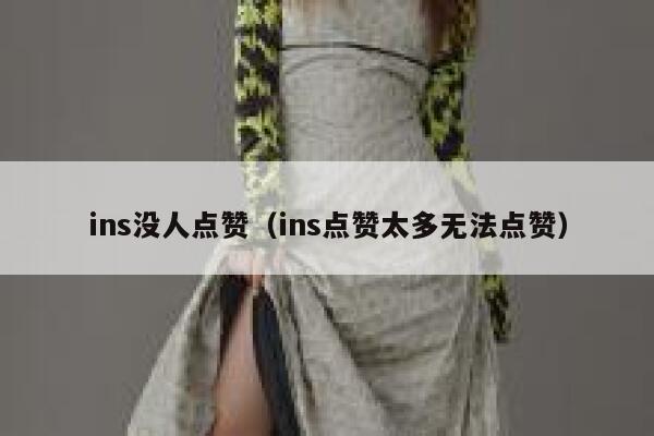ins没人点赞（ins点赞太多无法点赞） 第1张
